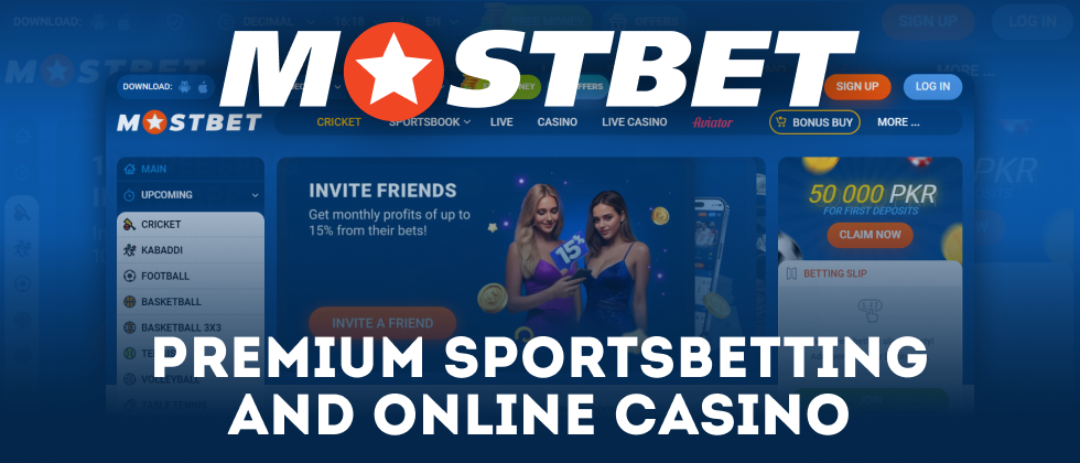 Mostbet - Sportsbetting and Online Casino in Pakistan